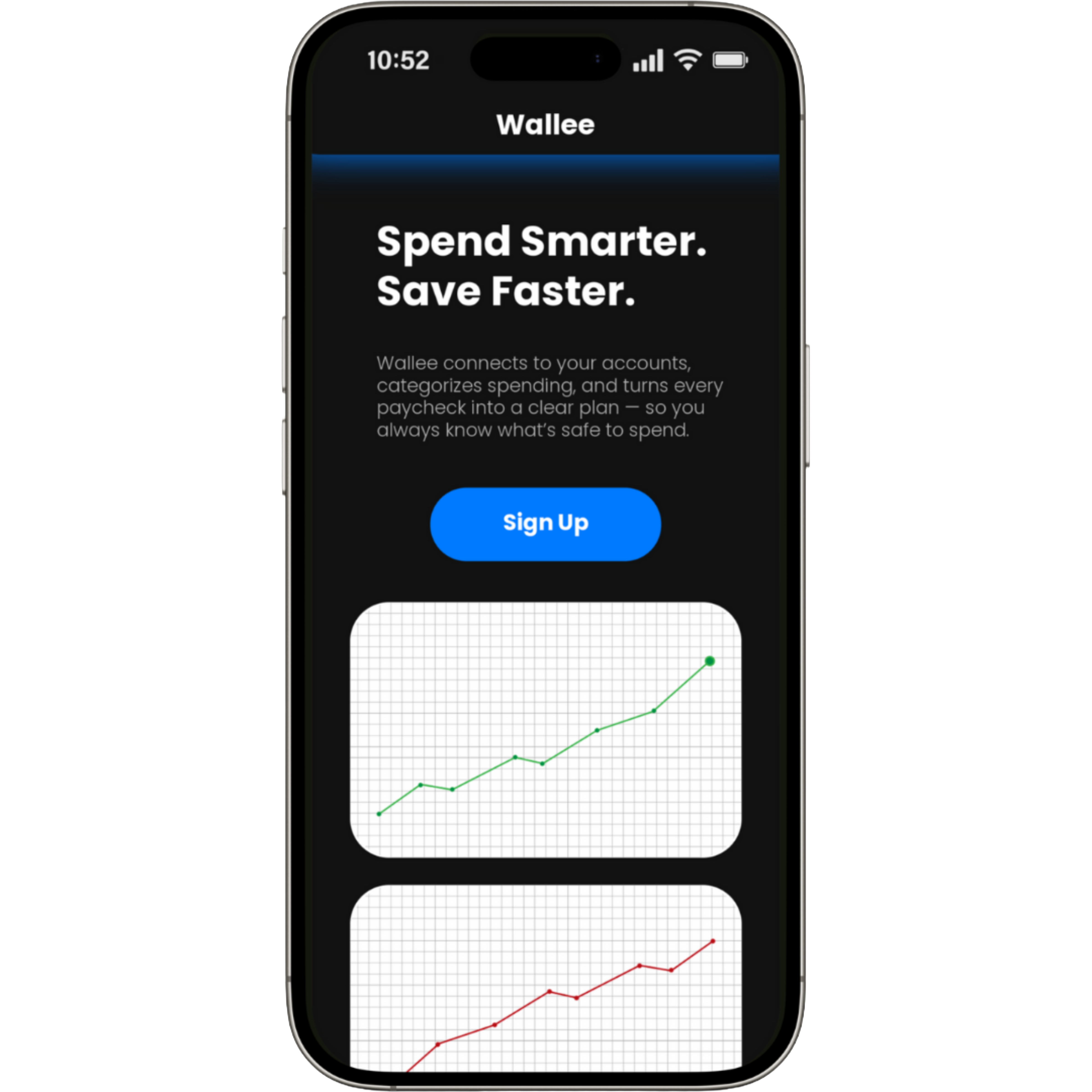 Wallee App Mockup